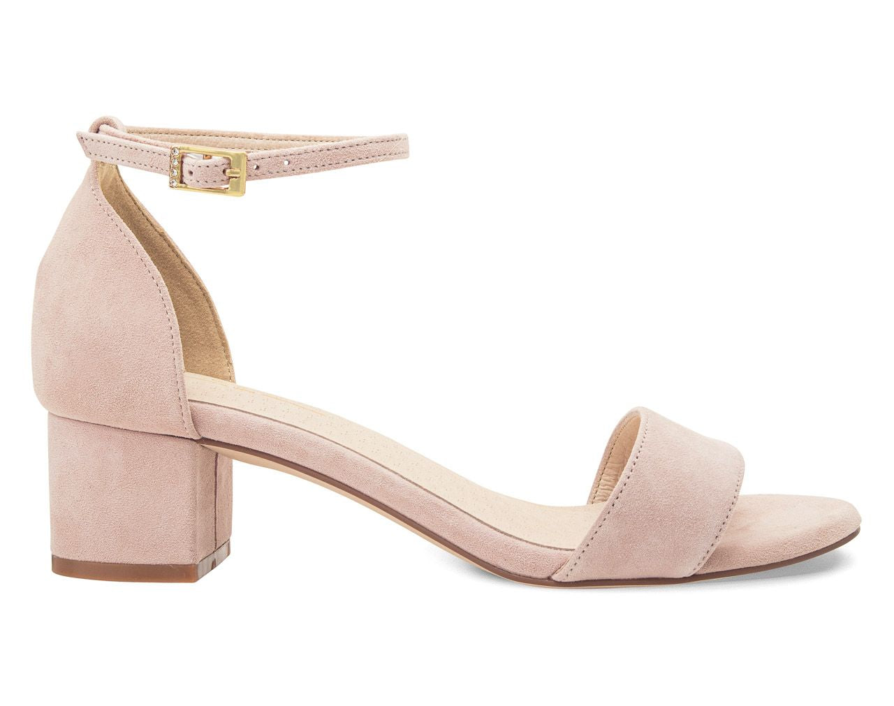 Bridal Shoes Blush Low Heel Alin