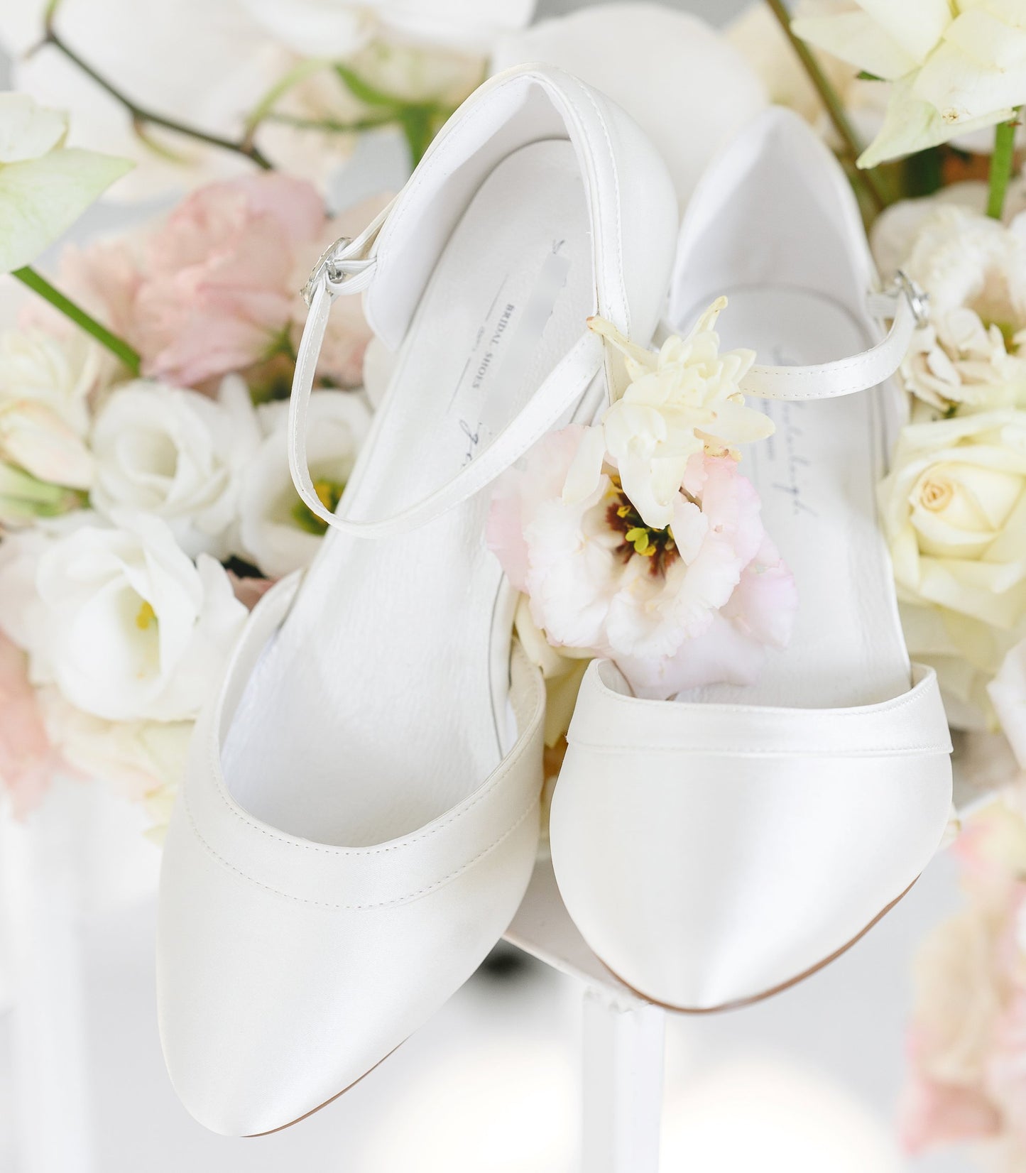 Satin Bridal Shoes Amabar