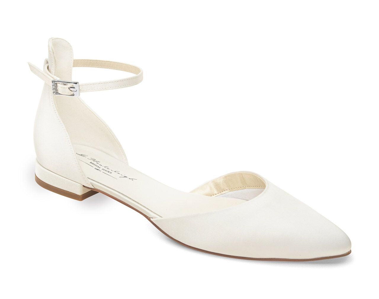 Flat Bridal Shoes Abbie