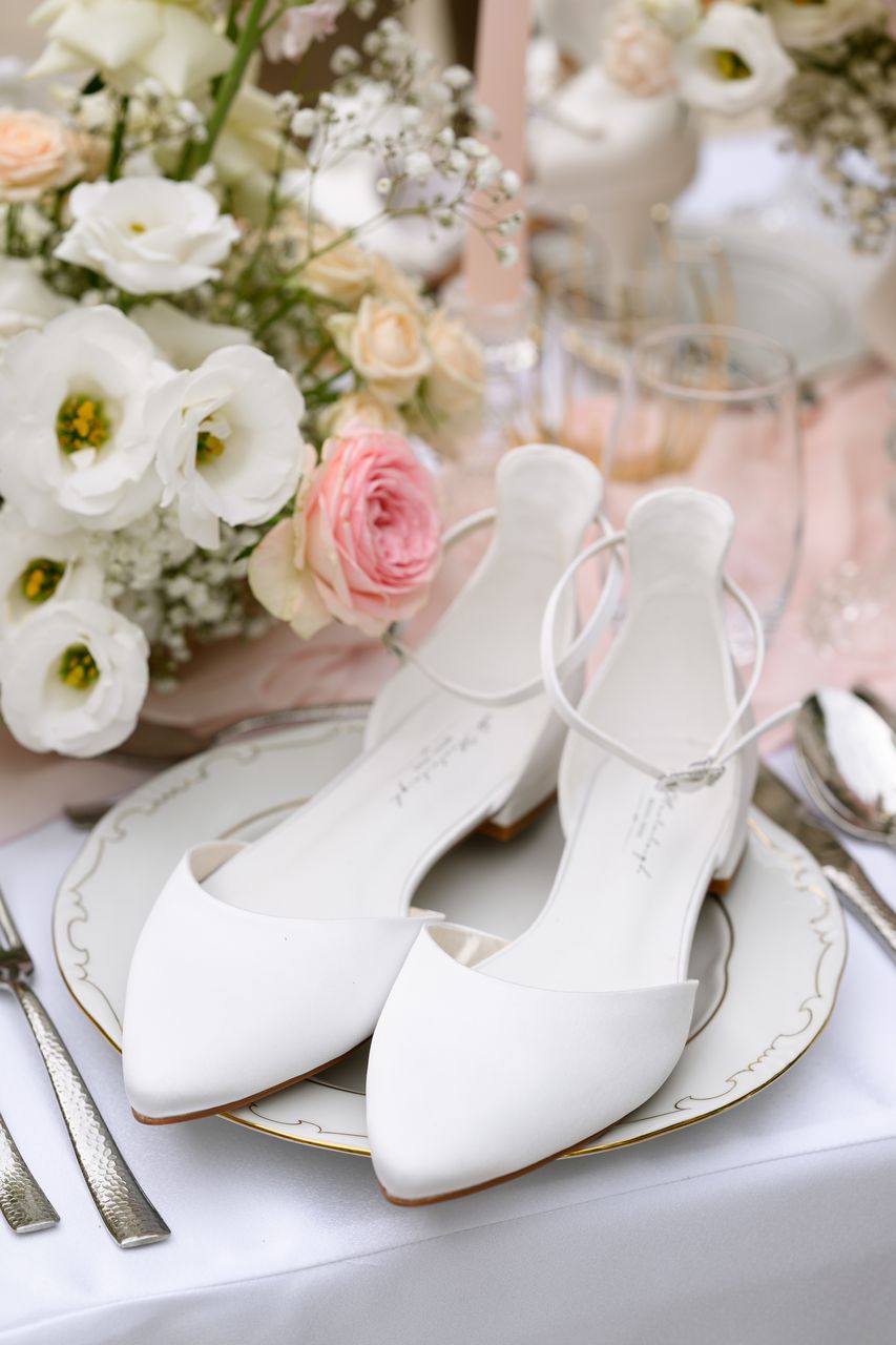 Flat Bridal Shoes Abbie