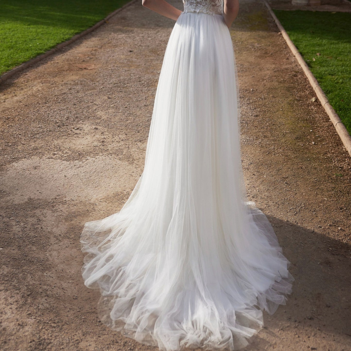 Tulle Wedding Separates Skirt Long Train Sophia