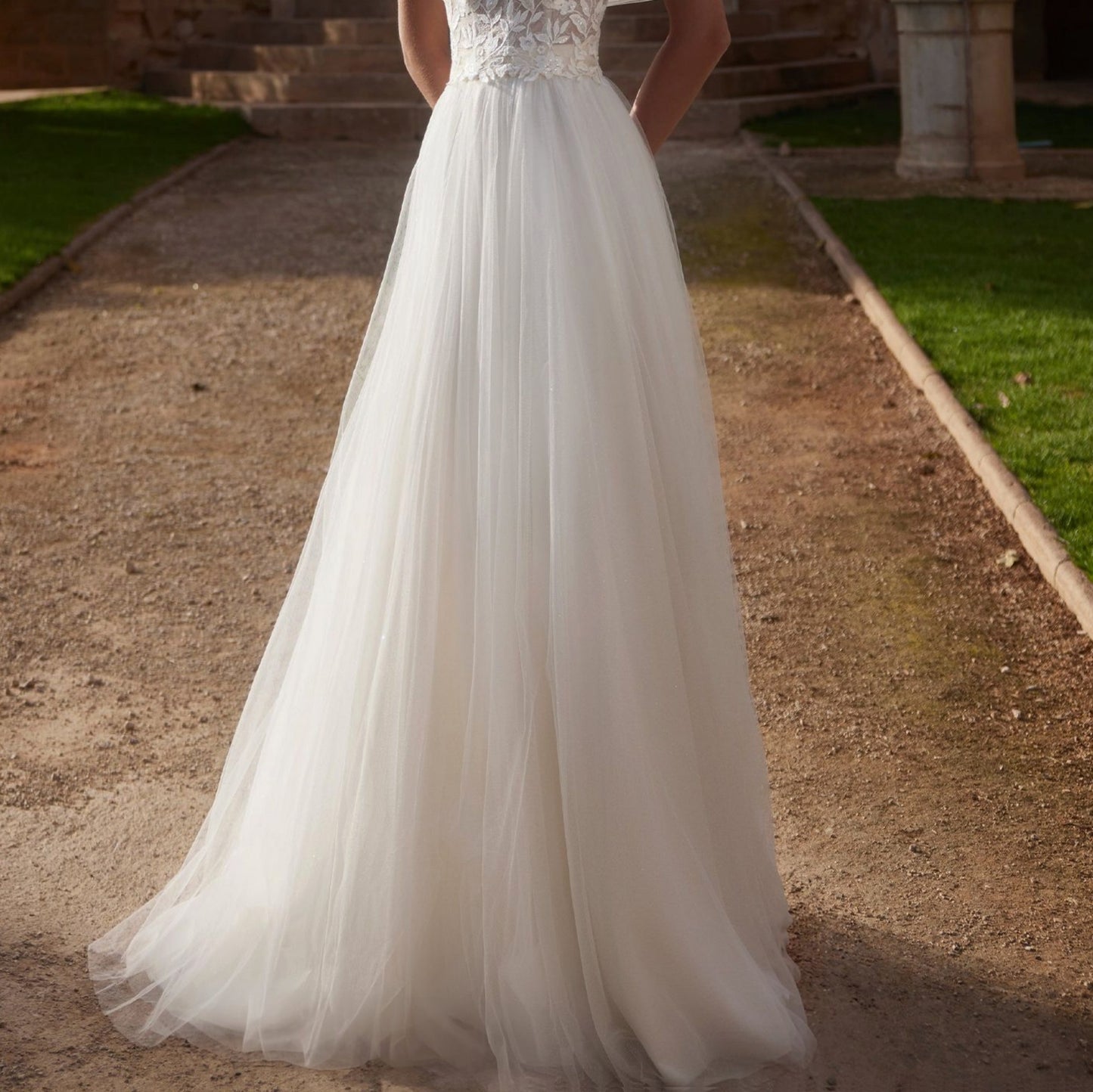 Tulle Wedding Separates Skirt Long Train Sophia