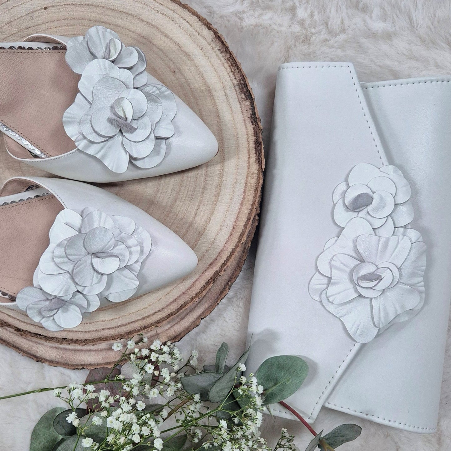 Flat Bridal Shoes Rachel