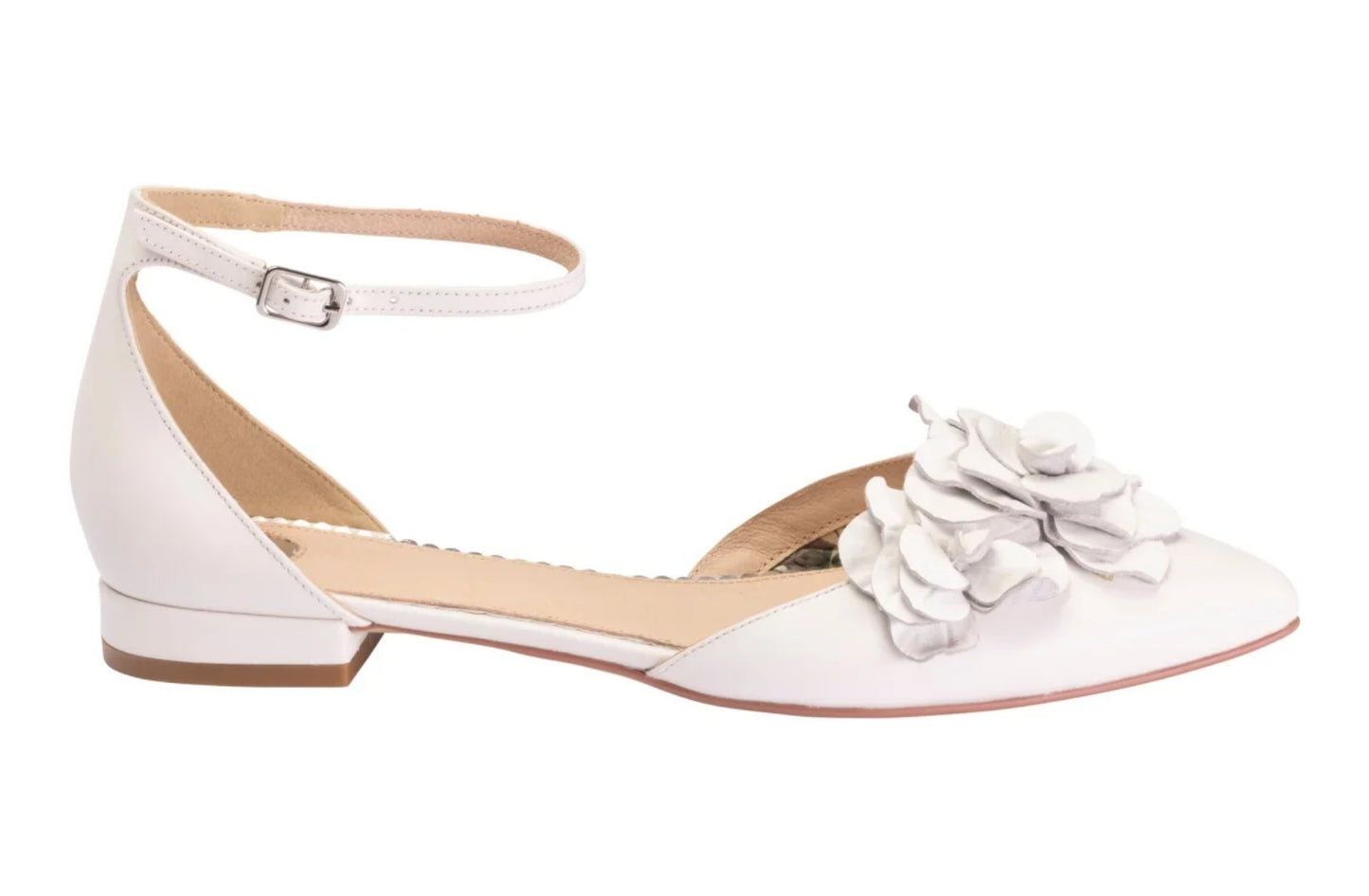 Flat Bridal Shoes Rachel