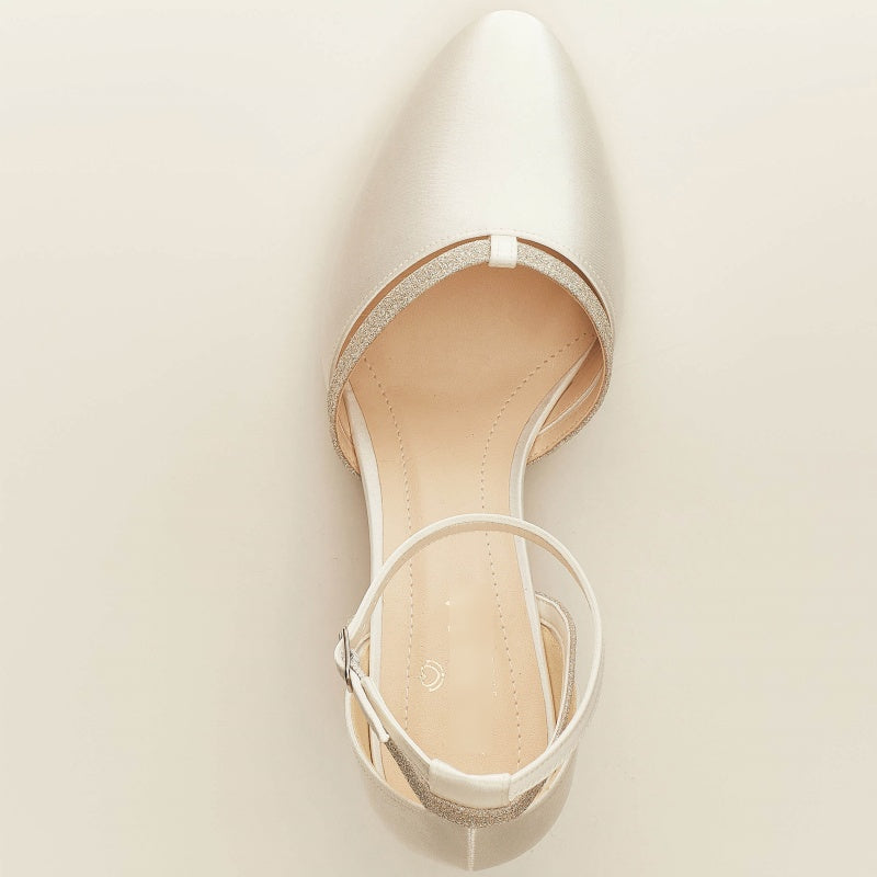 Bridal Shoes Low Heel Luar