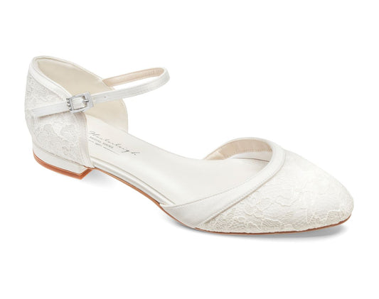 Chaussures plates de mariée Lennie