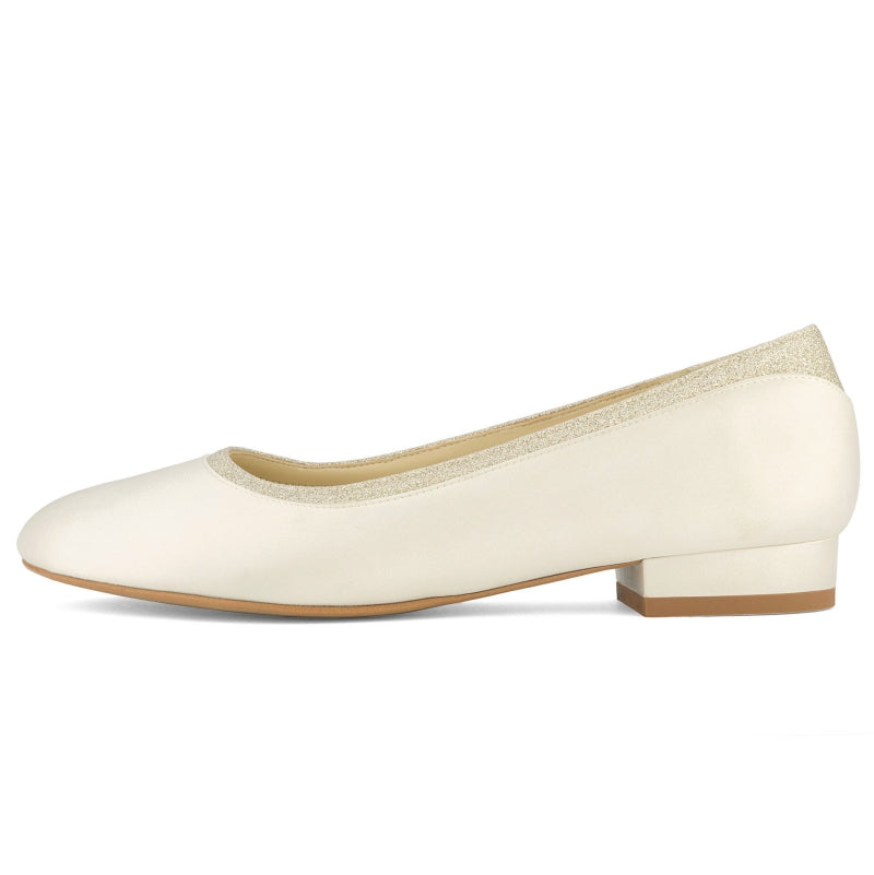 Flat Bridal Shoes Roma