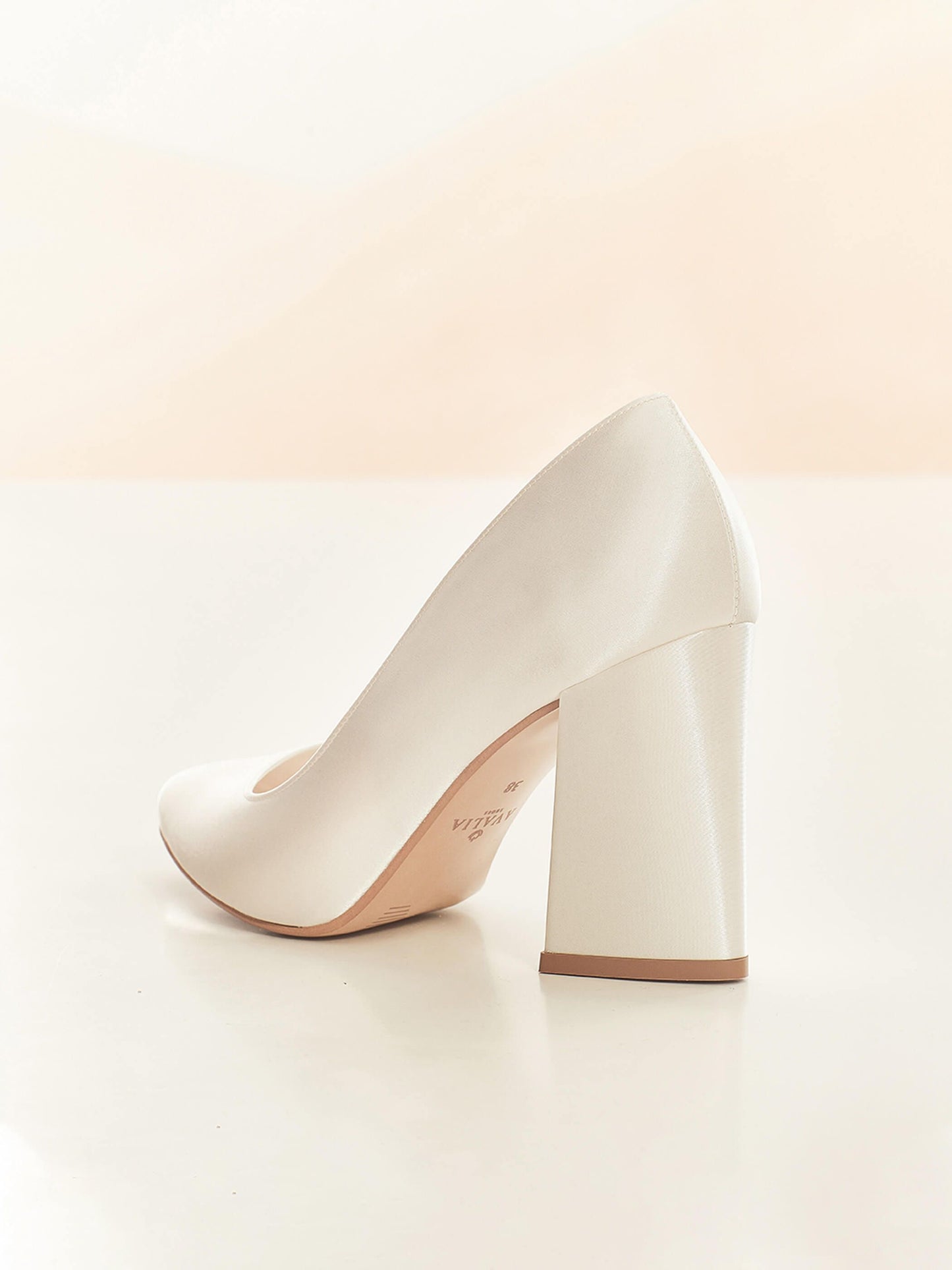 Square Heels Bridal Shoes Chrischa