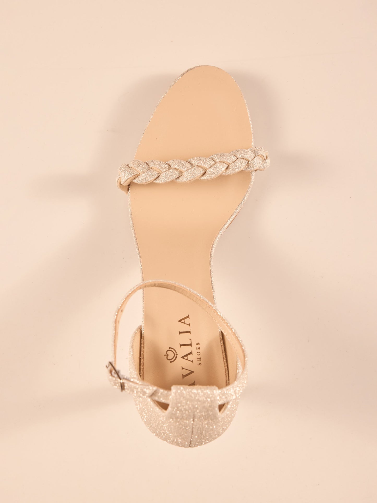 Gold Bridal Shoes Thin Heels Anita
