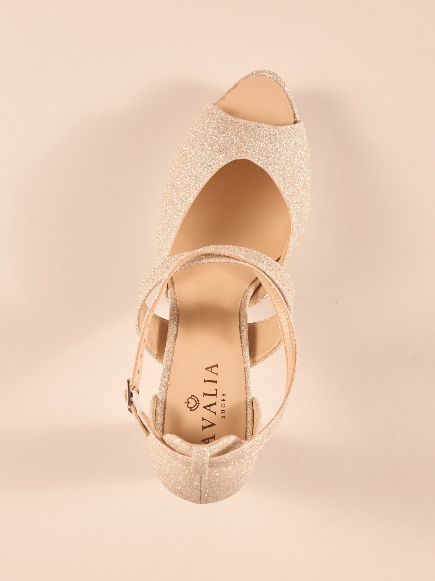 Square Heels Bridal Sandals Charlotte