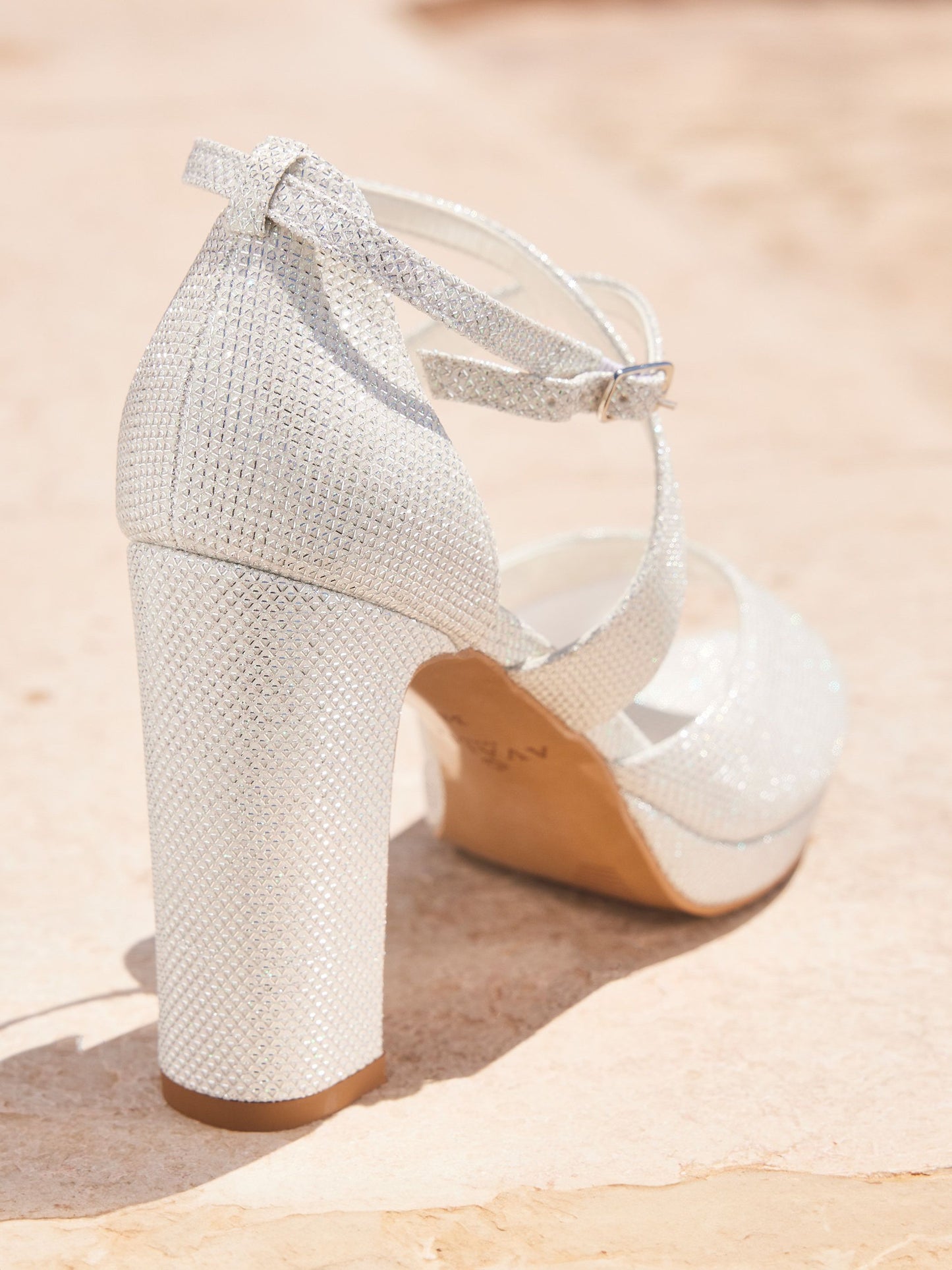 Square Heels Bridal Sandals Chanel