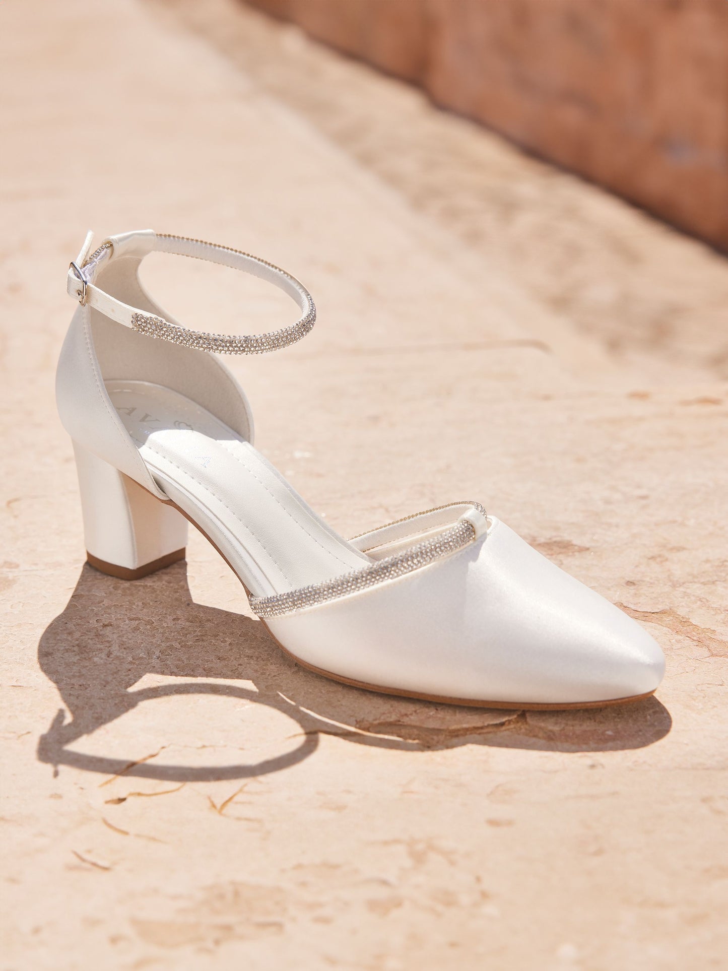 Bridal Shoes Low Heel Nelly