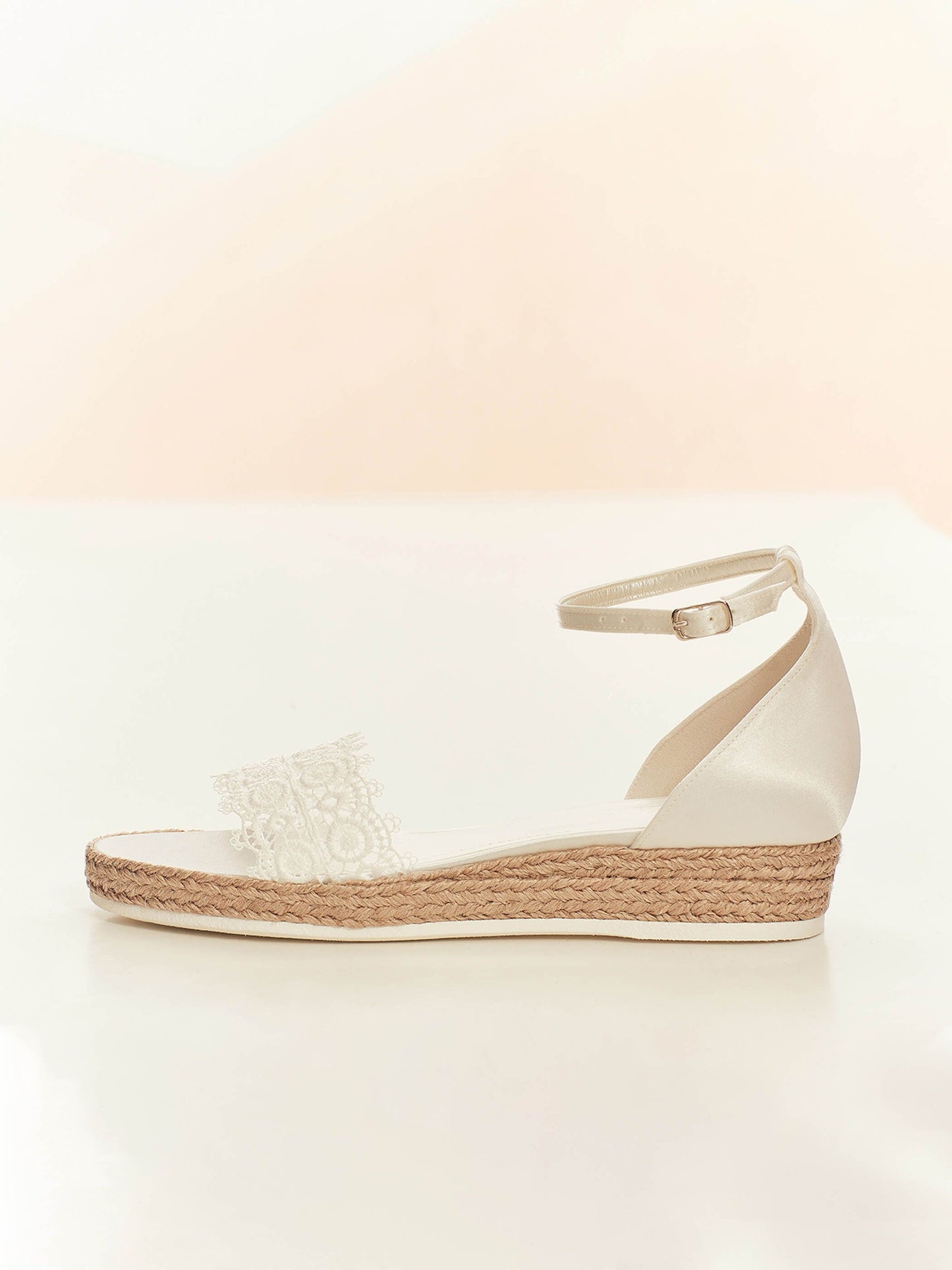 Bridal Espadrilles with Wedges Beth