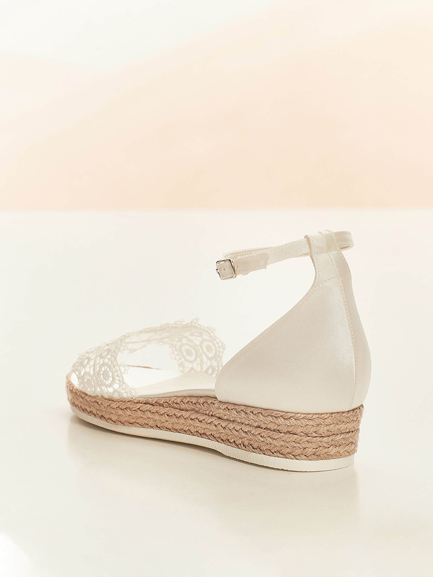 Bridal Espadrilles with Wedges Beth