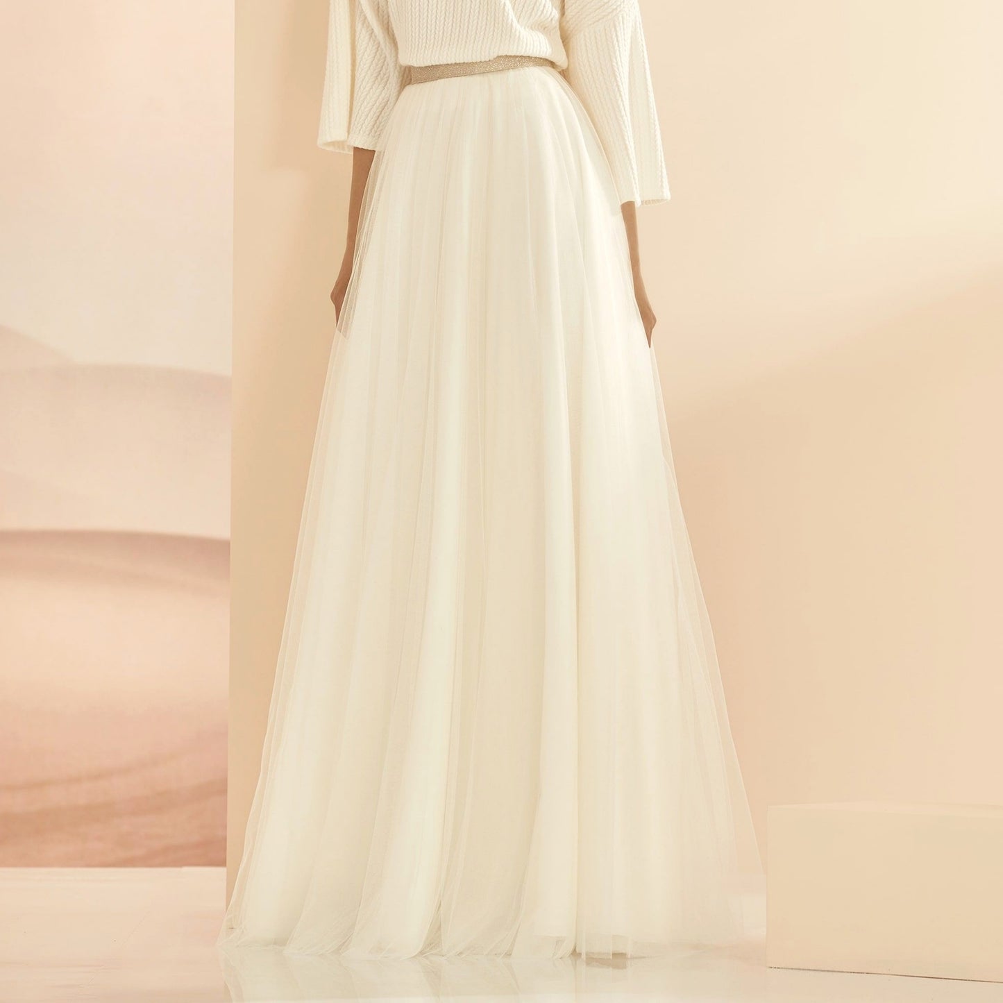 Bridal Separate Tulle Skirt Linette