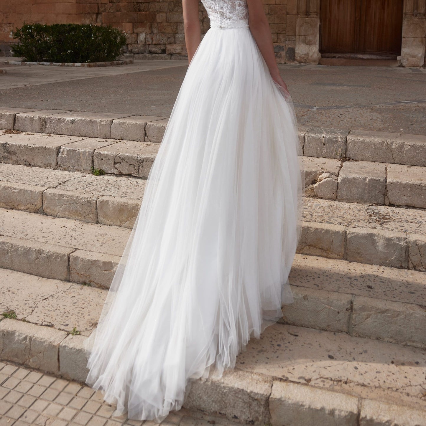 Tulle Wedding Separates Skirt Long Train Sophia