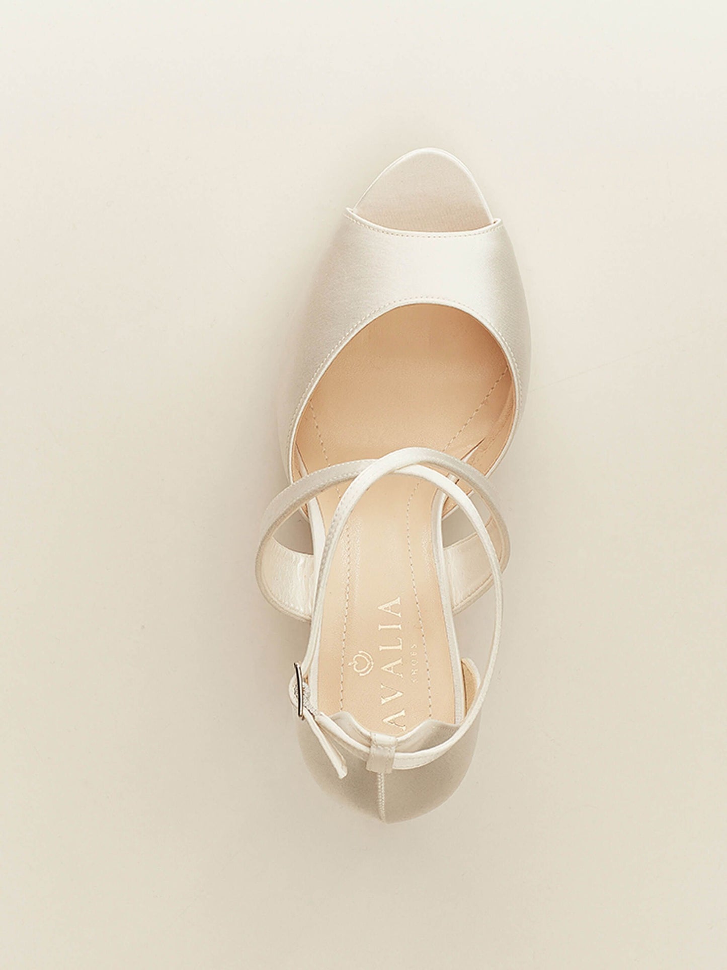 Square Heels Bridal Sandals Cherise