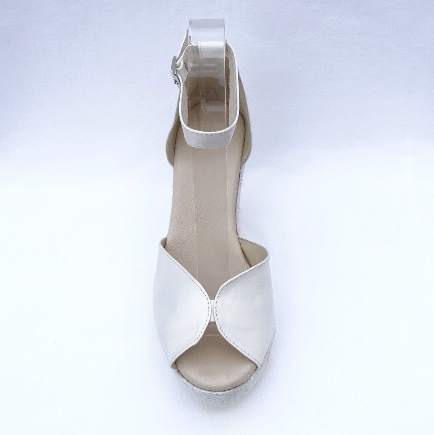 Bridal Espadrilles with jute wedges, Espadrilles for wedding, Bridal sandals