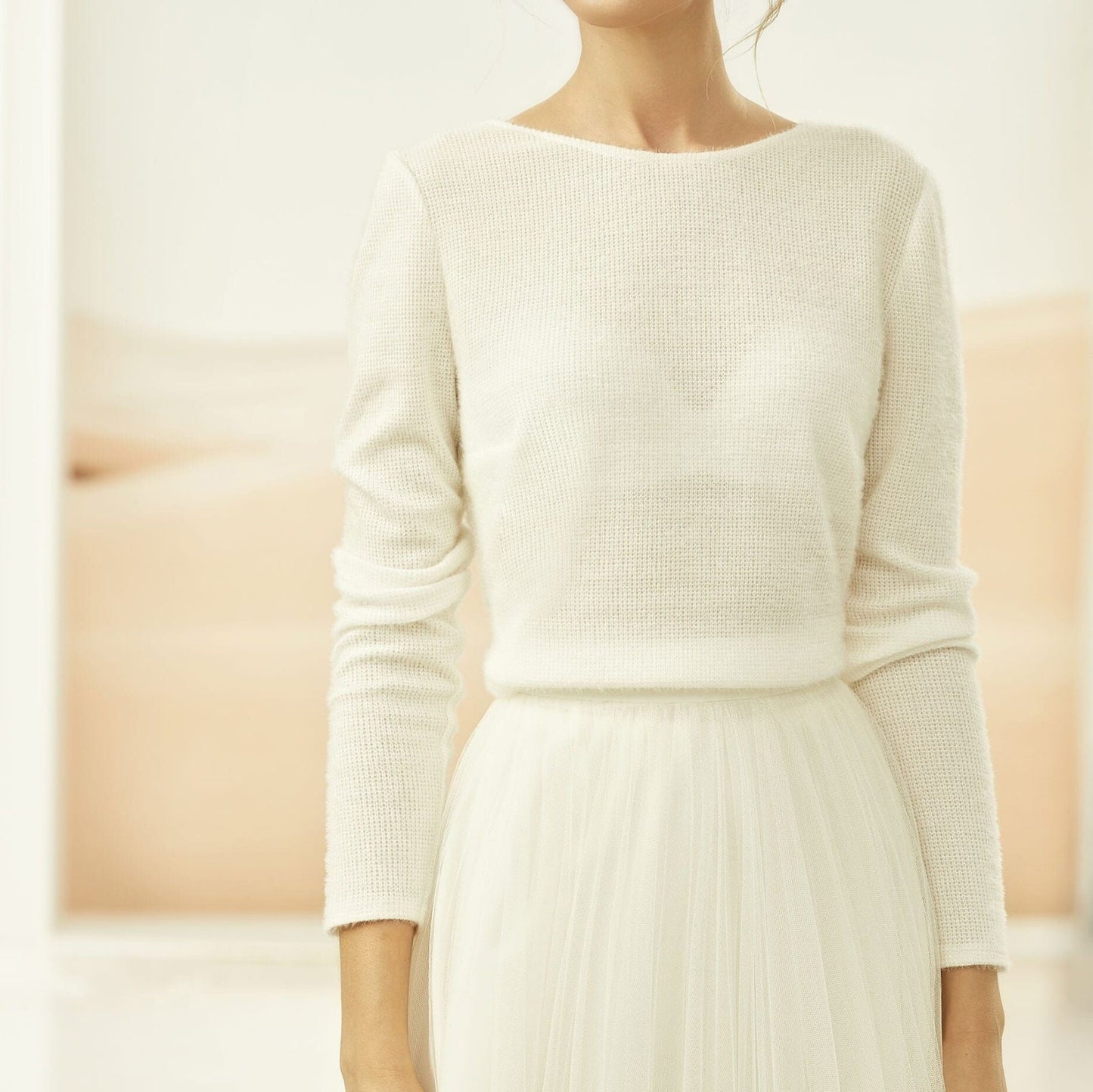 Bridal Bolero Wool Touch