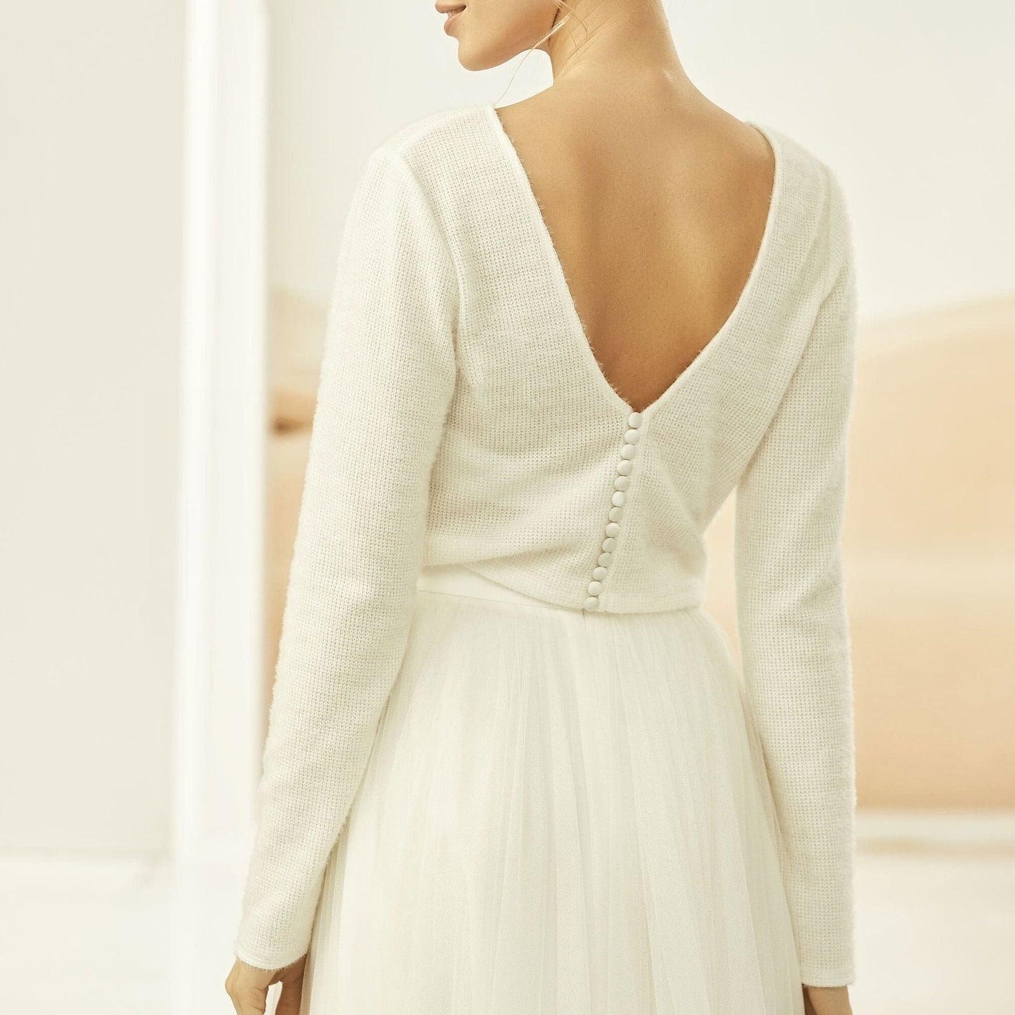 Bridal Bolero Wool Touch