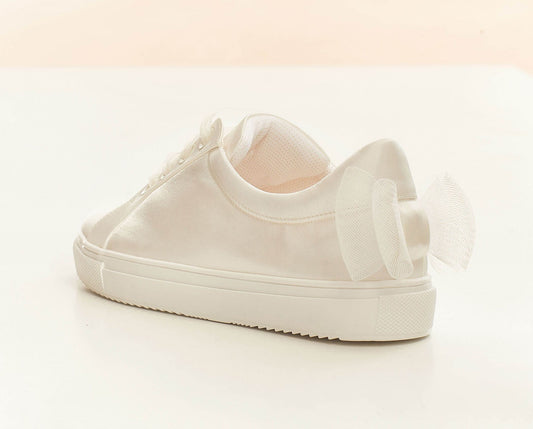 Satin and Vegan Bridal Sneakers