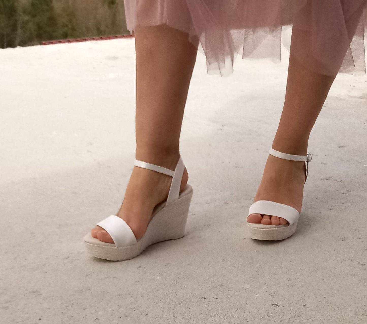 Bridal Wedges Lizzy