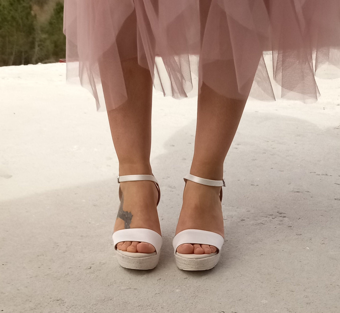 Bridal Wedges Lizzy