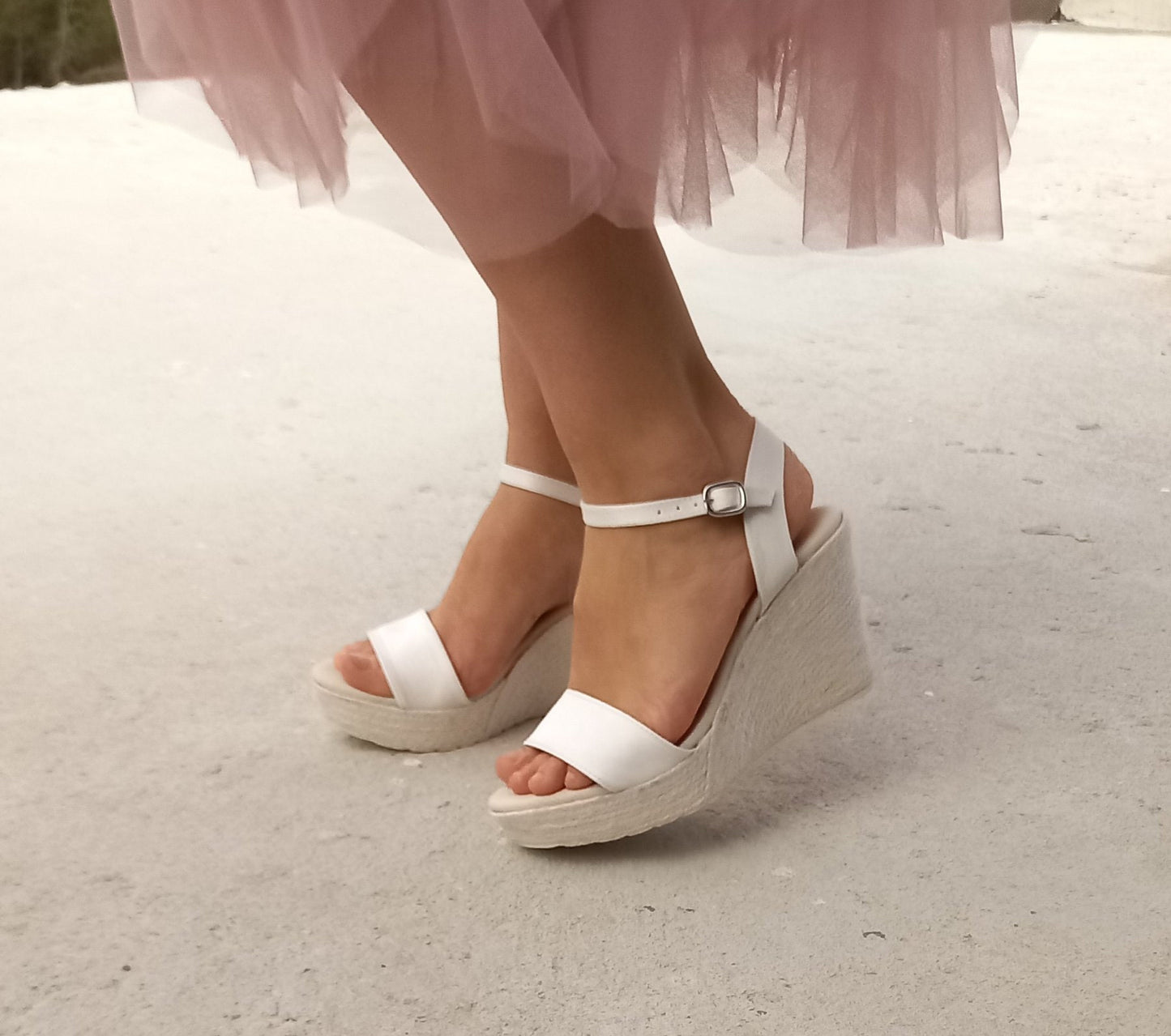 Bridal Wedges Lizzy