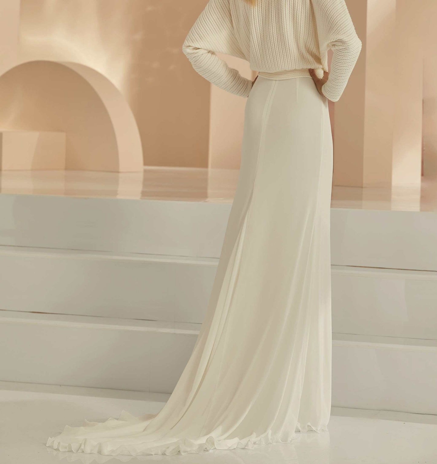 Bridal Separates Mermaid Bridal Skirt With Train