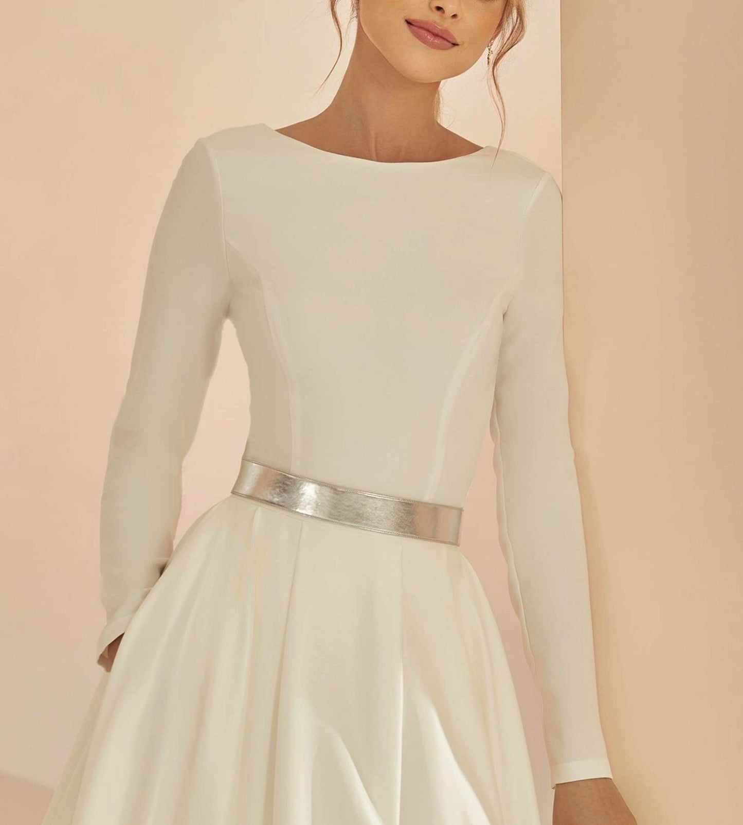 Long Sleeve Separate Bridal Bodysuit
