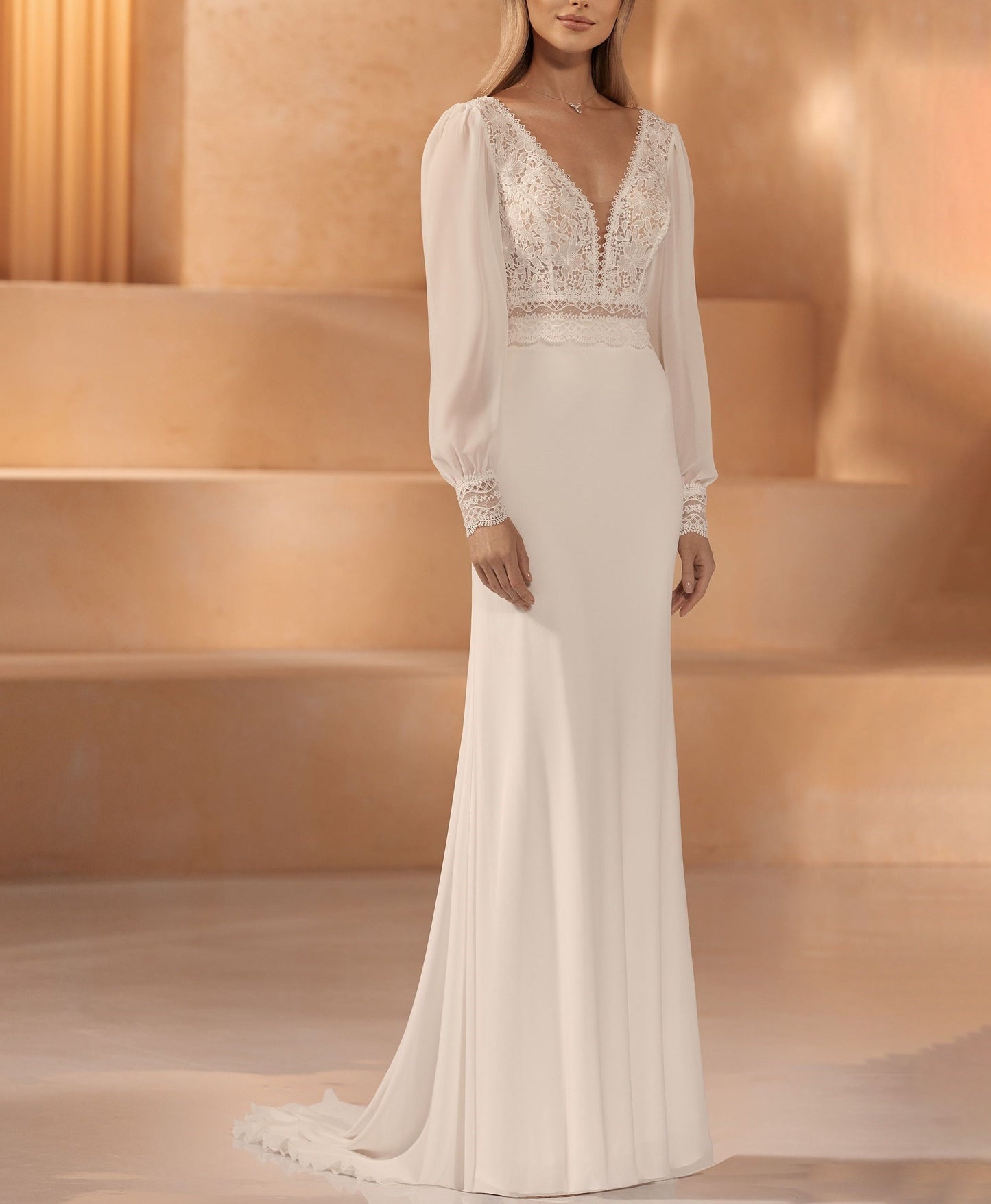 Bridal Separates Two Pieces Wedding Dress Ambar