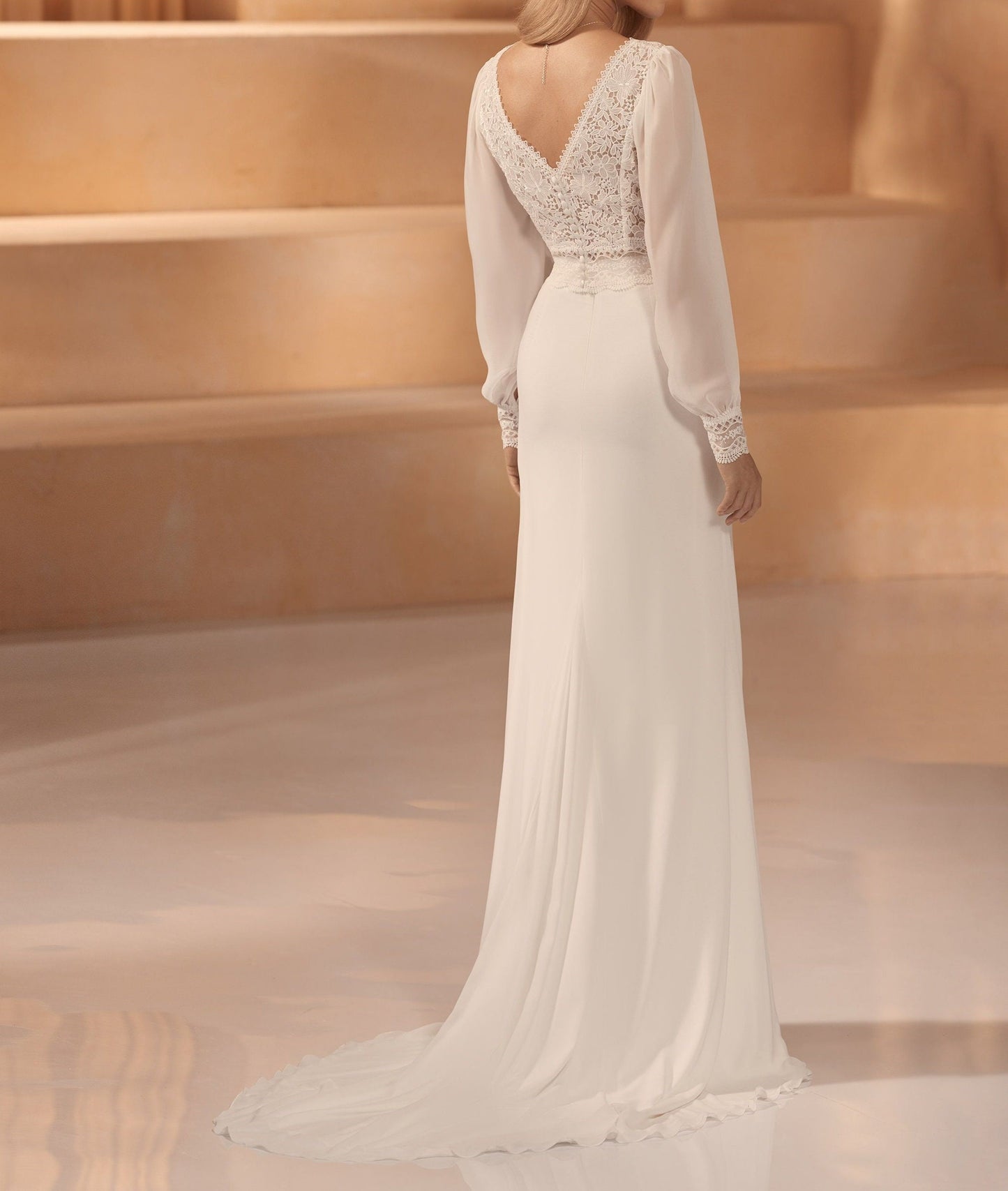Bridal Separates Two Pieces Wedding Dress Ambar