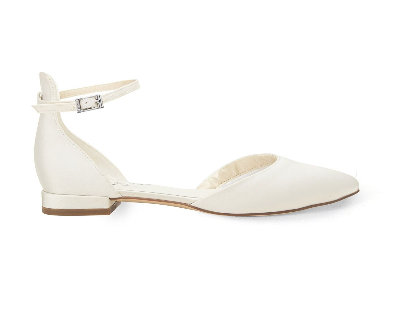 Flat Bridal Shoes Abbie