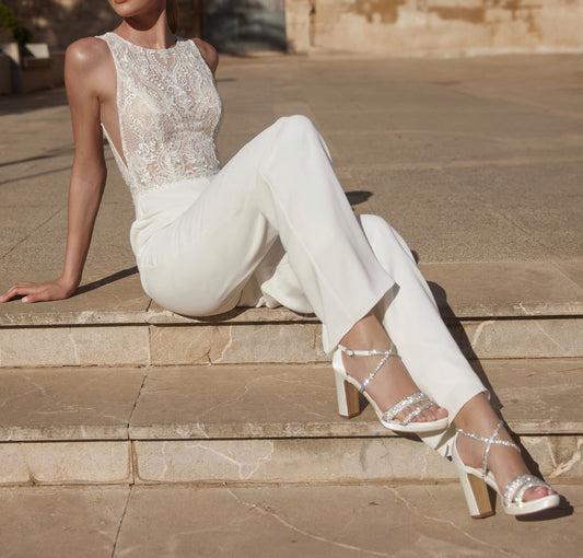Bridal Jumpsuit Astra