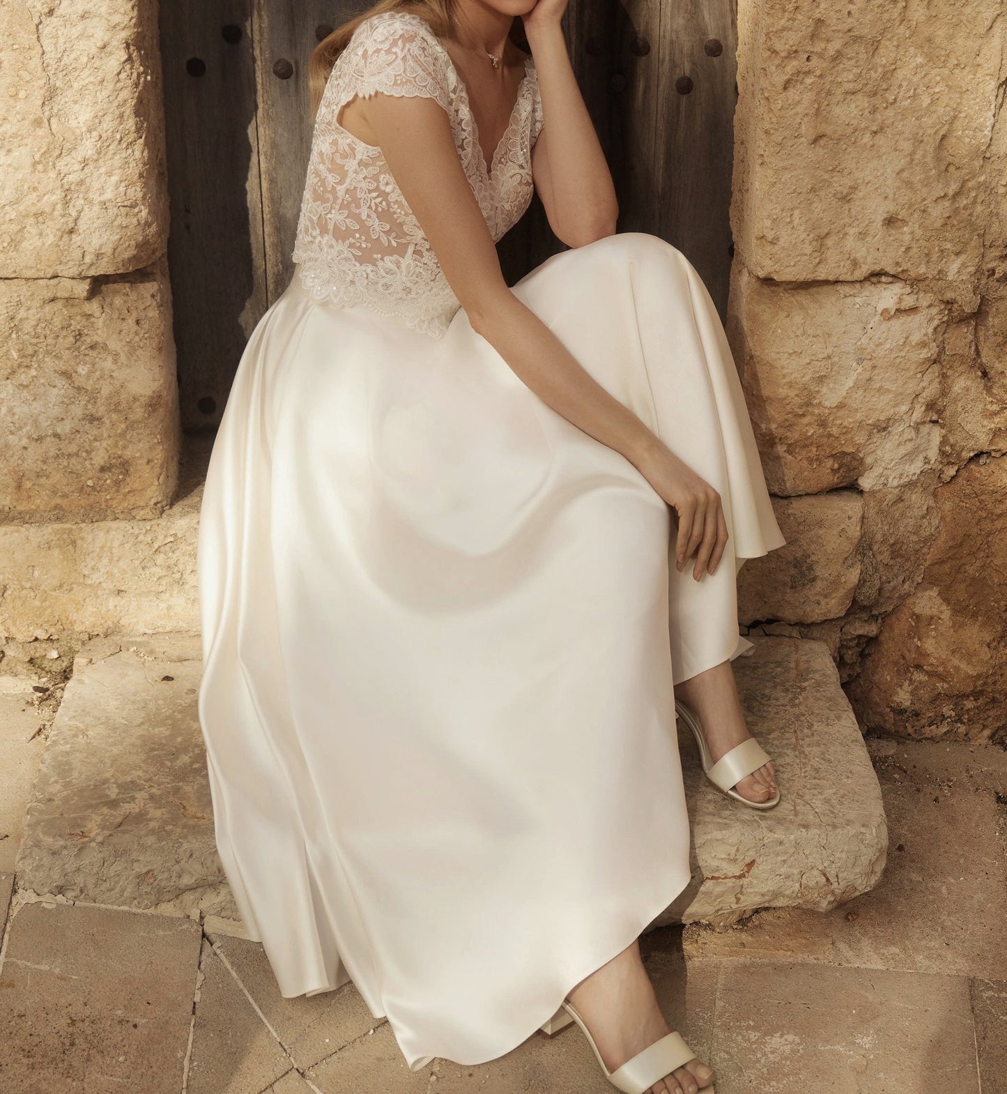 Bridal Midi-Skirt Adelle