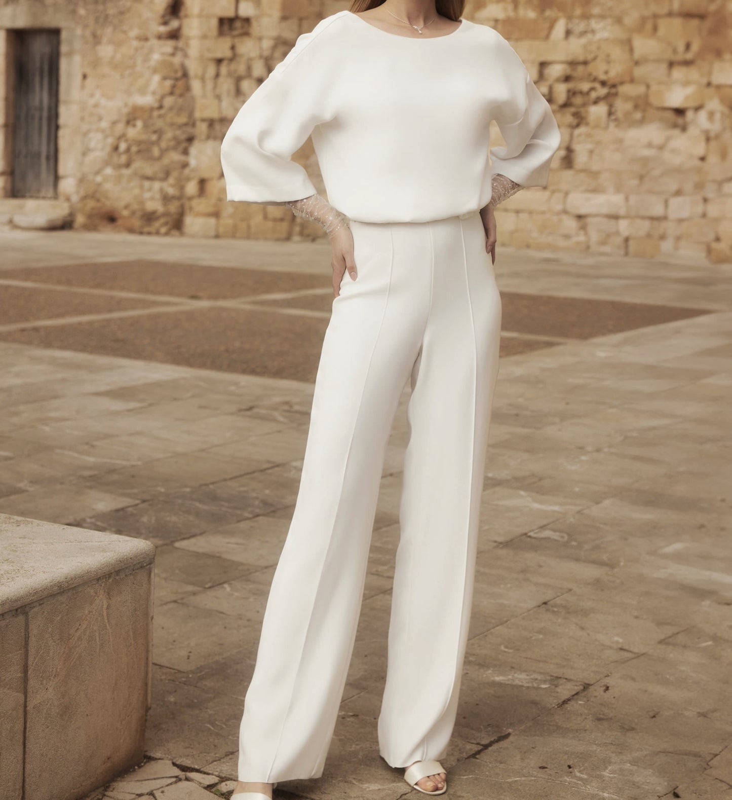 Bridal Separates Pants and Top Claire