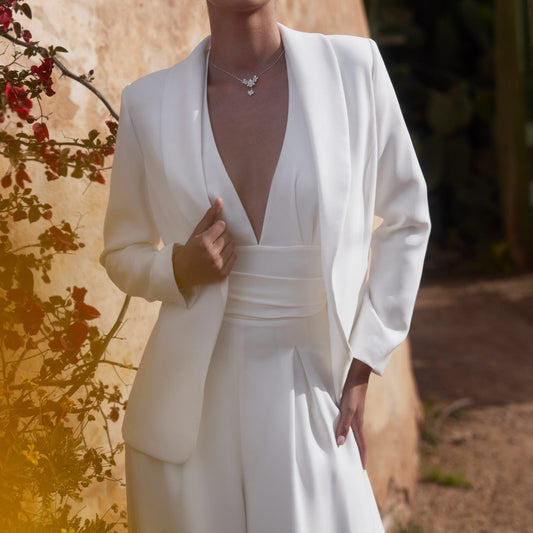 Bridal Jacket Long Sleeve Kamelia
