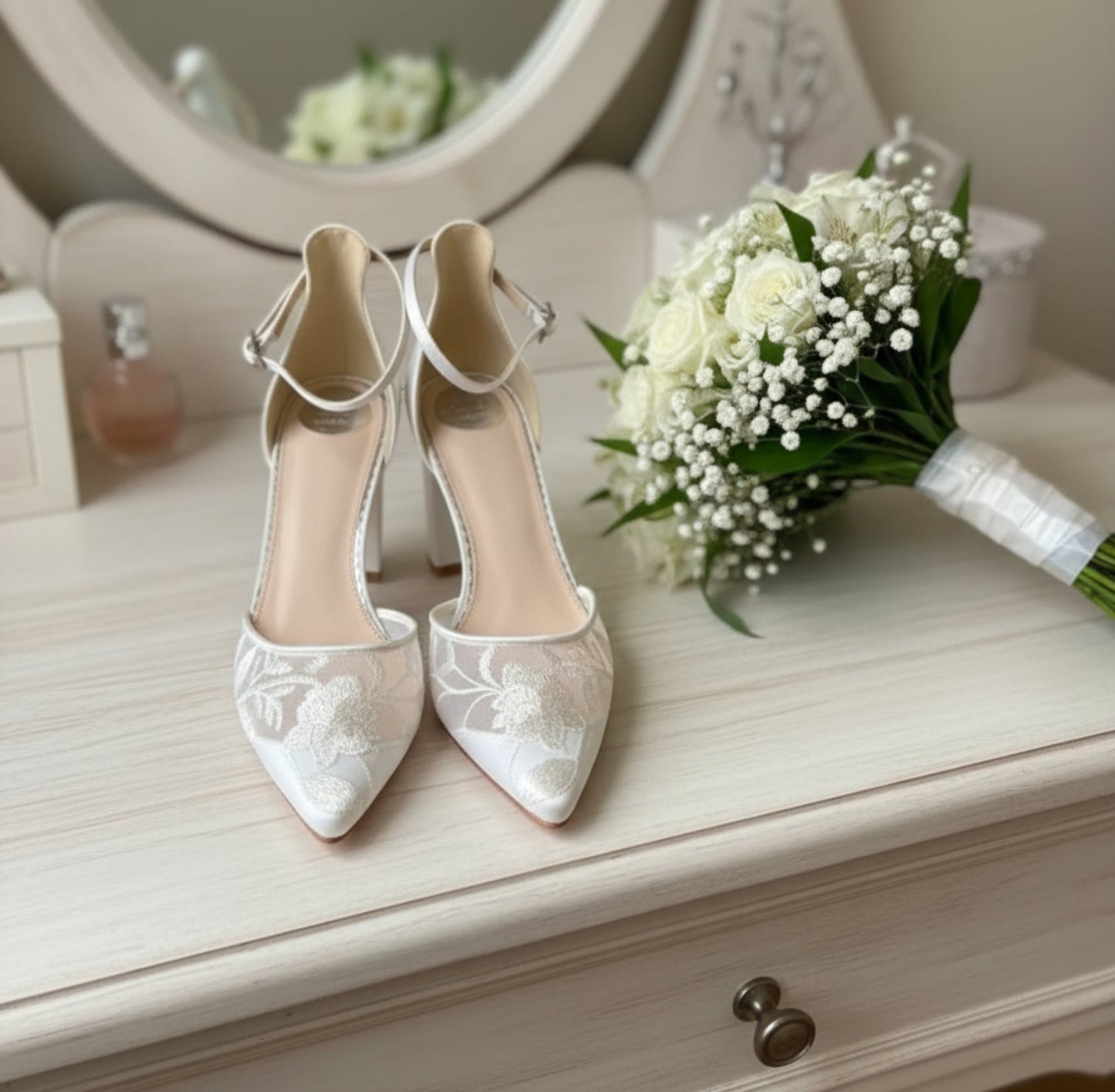 Lace Wedding Shoes Abby