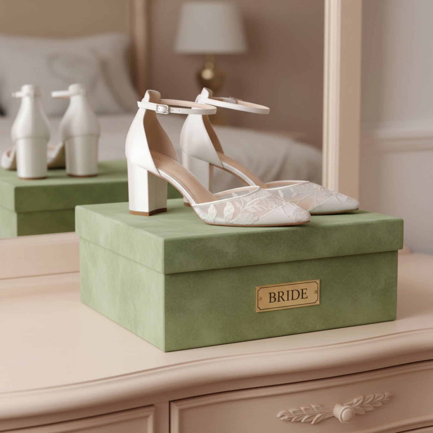 Lace Wedding Shoes Abby