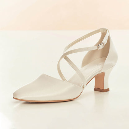 Bridal Shoes Low Heel Salie
