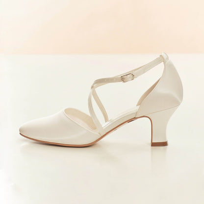 Bridal Shoes Low Heel Salie