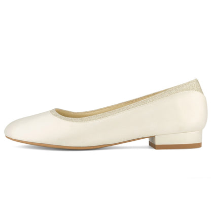 Scarpe da sposa basse Roma
