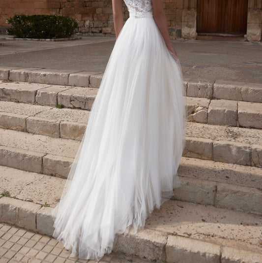 Tulle Wedding Separates Skirt Long Train Sophia