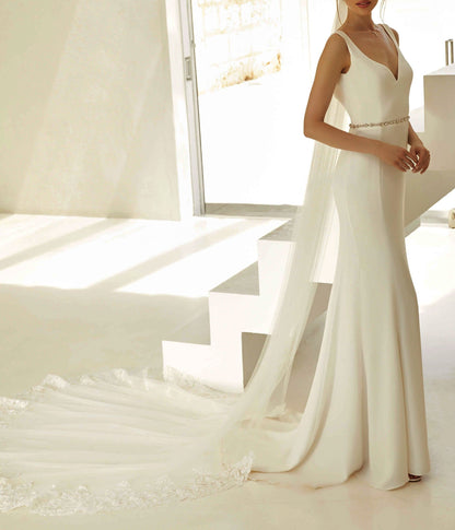 Wedding veil soft tulle 