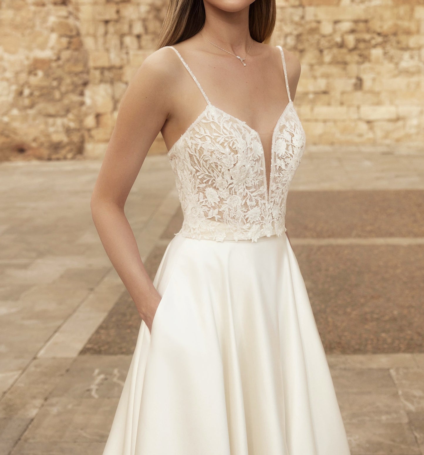 Bridal Midi-Skirt Adelle