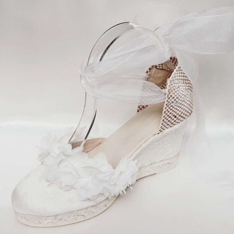 Bridal Espadrilles for a Beach Wedding