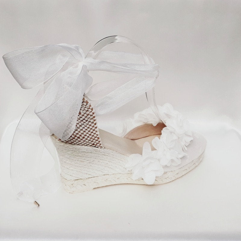 Bridal Espadrilles for a Beach Wedding