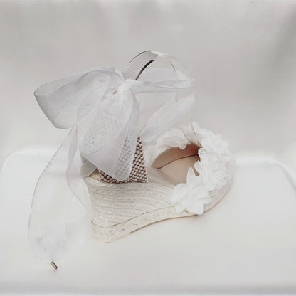 Espadrilles de mariée pour un mariage à la plage
