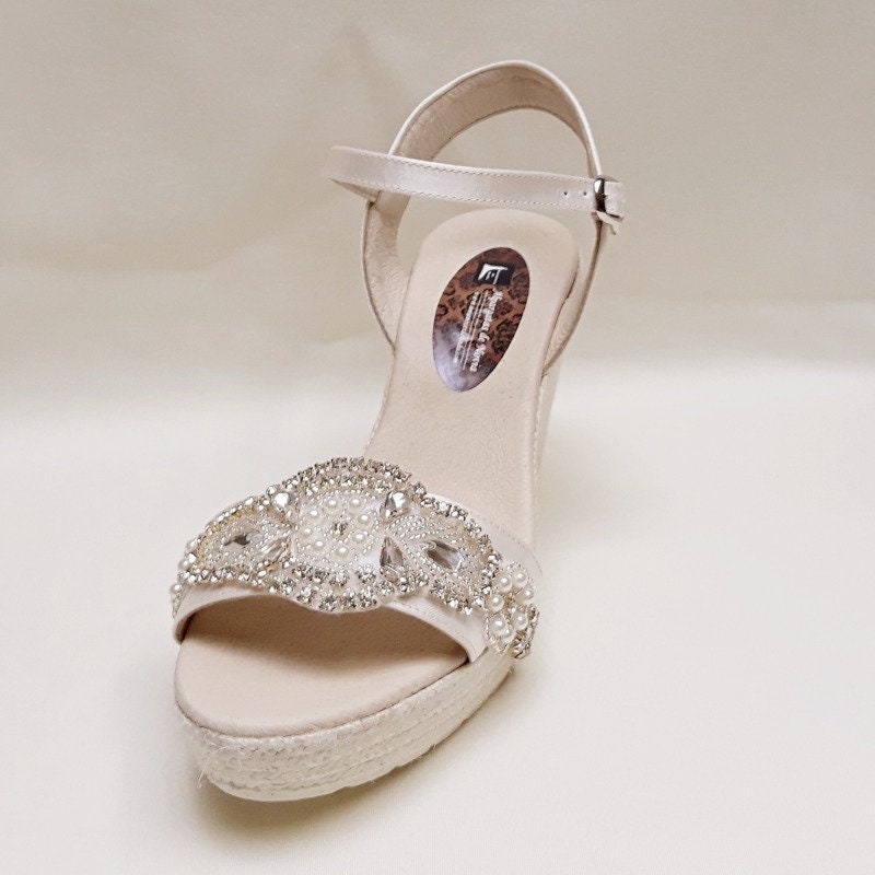 Wedding shoes wedges, Wedges for brides, Bridesmaids sandals, Bridesmaids shoes, Comfortable shoes for wedding,