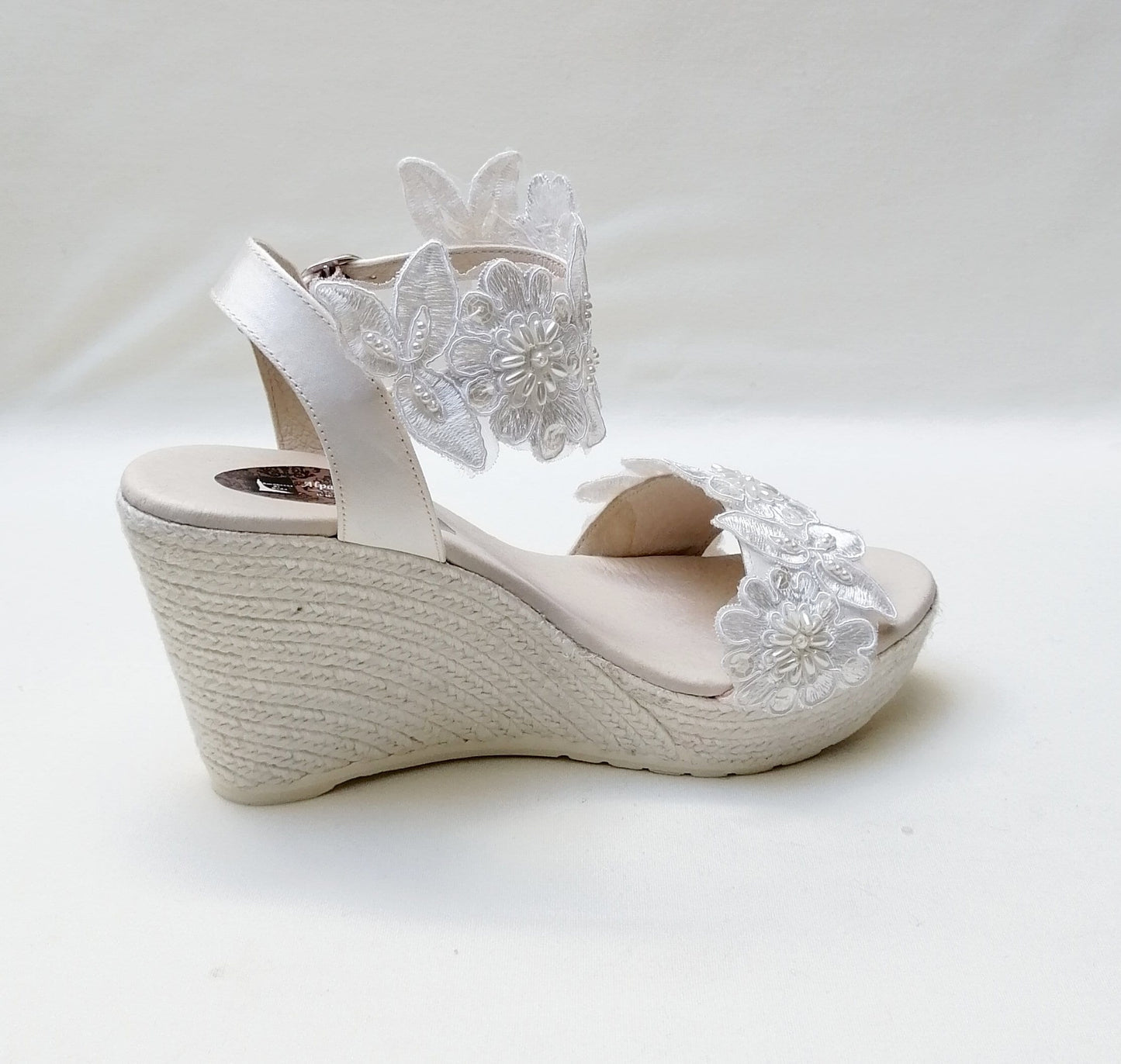 Bridal Espadrilles Wedge, Espadrilles for Brides, Wedges For Brides